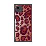 プレミアムスクエアケース with SnapMag［ Leopard - Red ］