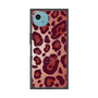 プレミアムスクエアケース with SnapMag［ Leopard - Red ］