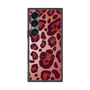 プレミアムスクエアケース with SnapMag［ Leopard - Red ］