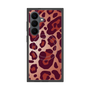 プレミアムスクエアケース with SnapMag［ Leopard - Red ］