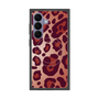 プレミアムスクエアケース with SnapMag［ Leopard - Red ］