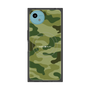 プレミアムスクエアケース with SnapMag［ Camouflage - Green ］