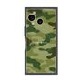 プレミアムスクエアケース with SnapMag［ Camouflage - Green ］