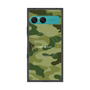 プレミアムスクエアケース with SnapMag［ Camouflage - Green ］