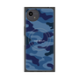 プレミアムスクエアケース with SnapMag［ Camouflage - Blue ］