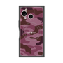 プレミアムスクエアケース with SnapMag［ Camouflage - Pink ］