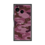 プレミアムスクエアケース with SnapMag［ Camouflage - Pink ］