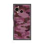 プレミアムスクエアケース with SnapMag［ Camouflage - Pink ］
