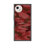 プレミアムスクエアケース with SnapMag［ Camouflage - Red ］