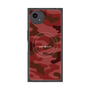 プレミアムスクエアケース with SnapMag［ Camouflage - Red ］