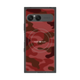 プレミアムスクエアケース with SnapMag［ Camouflage - Red ］