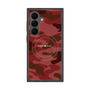 プレミアムスクエアケース with SnapMag［ Camouflage - Red ］
