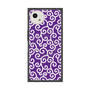 プレミアムスクエアケース with SnapMag［ 唐草模様 - Purple ］