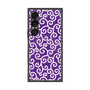 プレミアムスクエアケース with SnapMag［ 唐草模様 - Purple ］