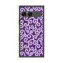 プレミアムスクエアケース with SnapMag［ 唐草模様 - Purple ］