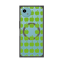 プレミアムスクエアケース with SnapMag［ Apple - Green ］