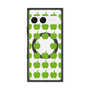 プレミアムスクエアケース with SnapMag［ Apple - Green ］