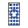 プレミアムスクエアケース with SnapMag［ Apple - Blue ］
