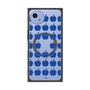 プレミアムスクエアケース with SnapMag［ Apple - Blue ］