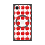 プレミアムスクエアケース with SnapMag［ Apple - Red ］