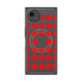 プレミアムスクエアケース with SnapMag［ Apple - Red ］