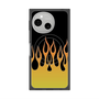 プレミアムスクエアケース with SnapMag［ 炎 - Yellow ］