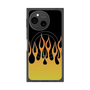プレミアムスクエアケース with SnapMag［ 炎 - Yellow ］