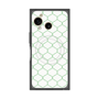 プレミアムスクエアケース with SnapMag［ Moroccan1 -Green ］