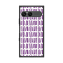 プレミアムスクエアケース with SnapMag［ Nordic - Purple ］