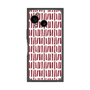 プレミアムスクエアケース with SnapMag［ Nordic - Red ］