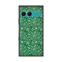 プレミアムスクエアケース with SnapMag［ ペイズリー - Green ］