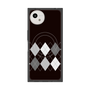 プレミアムスクエアケース with SnapMag［ Nordic Argyle - Black ］