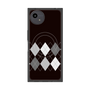 プレミアムスクエアケース with SnapMag［ Nordic Argyle - Black ］