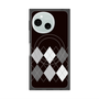 プレミアムスクエアケース with SnapMag［ Nordic Argyle - Black ］