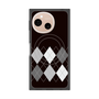 プレミアムスクエアケース with SnapMag［ Nordic Argyle - Black ］