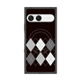 プレミアムスクエアケース with SnapMag［ Nordic Argyle - Black ］