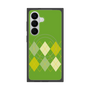 プレミアムスクエアケース with SnapMag［ Nordic Argyle - Green ］