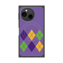 プレミアムスクエアケース with SnapMag［ Nordic Argyle - Purple ］