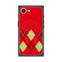 プレミアムスクエアケース with SnapMag［ Nordic Argyle - Red ］