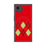 プレミアムスクエアケース with SnapMag［ Nordic Argyle - Red ］