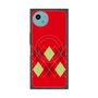 プレミアムスクエアケース with SnapMag［ Nordic Argyle - Red ］