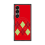 プレミアムスクエアケース with SnapMag［ Nordic Argyle - Red ］