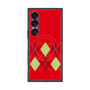 プレミアムスクエアケース with SnapMag［ Nordic Argyle - Red ］