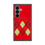 プレミアムスクエアケース with SnapMag［ Nordic Argyle - Red ］