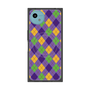 プレミアムスクエアケース with SnapMag［ Argyle - Purple ］