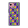 プレミアムスクエアケース with SnapMag［ Argyle - Purple ］