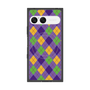 プレミアムスクエアケース with SnapMag［ Argyle - Purple ］