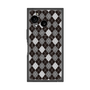 プレミアムスクエアケース with SnapMag［ Argyle - Black ］
