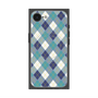 プレミアムスクエアケース with SnapMag［ Argyle - Blue ］