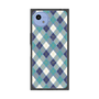 プレミアムスクエアケース with SnapMag［ Argyle - Blue ］